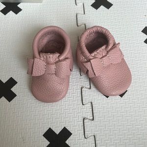 Freshly picked newborn moccasins
